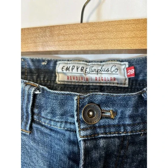 Empyre Surplus Co Mens Jeans Size 28 Revolver Regular Blue Denim Skinny 28x31 - Picture 2 of 5